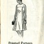One Piece Dress Printed Pattern  Size 16 1/2 Dress