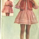 Advance Sew Easy Size 4 Girls Dress Used