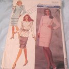Butterick Misses Pattern 6928 Size 14-16-18 Top & Skirt 1988