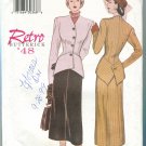 Misses Retro '48 Pattern 6257 Uncut Size 12-14-16