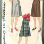 Simplicity 1431 Size Waist 32  Misses Skirt  Pattern 1953