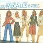 McCalls Pattern 5760 Unlined Jacket Blouse and Skirt Size 12 Uncut 1977