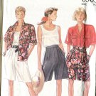 Simplicity 6563 New Look Misses Shorts Tank Top and Blouse  All Sizes Uncut