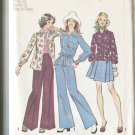 Simplicity 6101 Young Jr Teen Size 7/8 Pattern Shirt Pants and Short Skirt Uncut