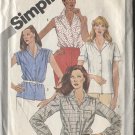 Simplicity 5172 Size 12 1981 Misses Casual Shirts Uncut