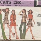 McCalls Pattern 3280 Misses Size 10 Jacket Top Pants Skirt for Unbonded Knits 1972