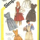 Simplicity 6173 Size Small 10-12 Full Apron Pattern 1983