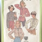 Simplicity Pattern 8738 Misses Size 12 Blouse Fuss Free Fit Dated 1978