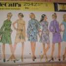 Misses Size 12 Petite McCalls Pattern Unused Uncut 1970 Retro A Line Dress