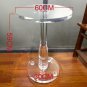 Clear acrylic coffee table