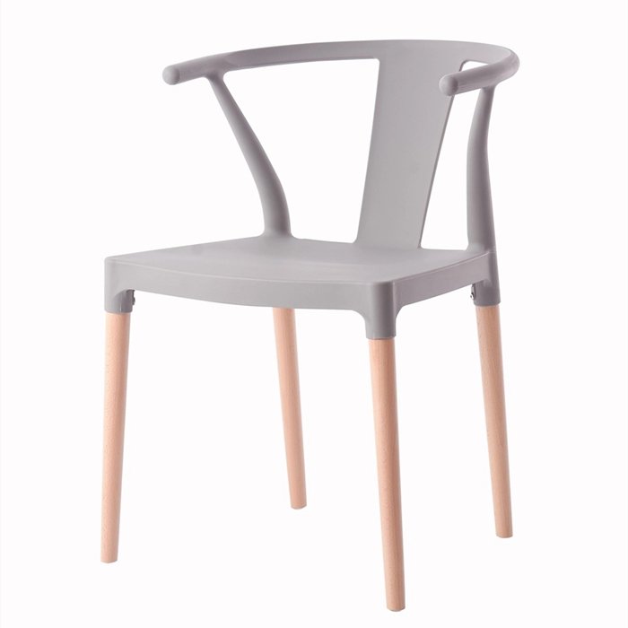 Restaurant modern nordic plastic dining chair