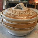 French Ceramic HAG Pottery Tureen Handmade