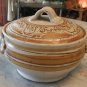 French Ceramic HAG Pottery Tureen Handmade