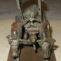 Asian Bronze Oxen Cart Temple Toy Tibet Buddhist Wagon