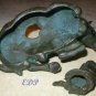 Asian Bronze Ox and Boy with Flute INKWELL Temple Toy