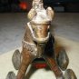 Asian Bronze Horse and Rider Temple Toy Tibet Buddhist