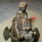 Asian Bronze Horse and Rider Temple Toy Tibet Buddhist