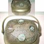 Chinese Brass Champleve Enamel Hibachi Hand Warmer
