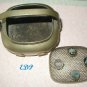Chinese Brass Champleve Enamel Hibachi Hand Warmer