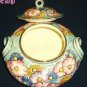 Deruta Tureen Floral Gilded Italian Italy Hand Painted