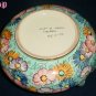 Deruta Tureen Floral Gilded Italian Italy Hand Painted