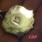 Native American Elken Senter Fire Agate Sterling Necklace