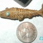 2" Filigree Ornate Fish Koi Charm Pendant Moves Silver