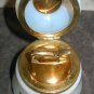 French Opal Glass Lighter Tobacciana Art Glass 24KT