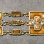 RemyDis Paris French Designer Bracelet Goldstone Enamel