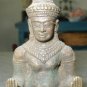 17-18C Asian Oriental Bronze Deity Statue Buddha Idol