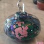 Rollin Karg Dichroic Art Glass Perfume Bottle