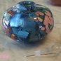 Rollin Karg Dichroic Art Glass Perfume Bottle