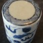 18-19C Qing Dynasty Chop Seal Blue & White Porcelain