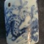 18-19C Qing Dynasty Chop Seal Blue & White Porcelain