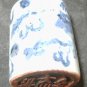 18-19C Qing Dynasty Chop Seal Blue & White Porcelain