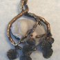 OOAK Eames Artisan Gallery Brass Fossil Necklace Copper