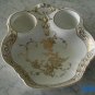 4PC Strawberry Serving Set Milk Jug Sugar Bowl Austria