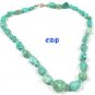 Estate Spiderweb Matrix Turquoise Necklace Knucklebone