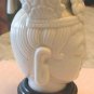 Glazed Blanc de Chine Porcelain Guan Yin Buddha