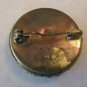 Antique Micro Mosaic Brooch Pin Floral Italy Flowers