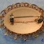 Antique Italian Micro Mosaic Modernist Pin or Brooch