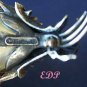 Botticelli Faux Pearl Large Flower Brooch Clip Earrings