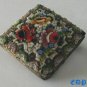 Micro Mosaic Pin Brooch Italy Florals Flowers