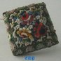 Micro Mosaic Pin Brooch Italy Florals Flowers