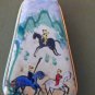Persian Tile Hand Painted Pendant Necklace Designer MWT