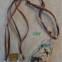 Persian Tile Hand Painted Pendant Necklace Designer MWT