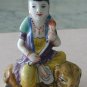Lady Elephant Porcelain Snuff Bottle Chinese