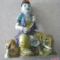 Lady Elephant Porcelain Snuff Bottle Chinese
