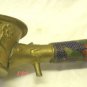 Cloisonne Enamel and Brass Chinese Asian Silk Coal Iron