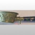 Cloisonne Enamel and Brass Chinese Asian Silk Coal Iron